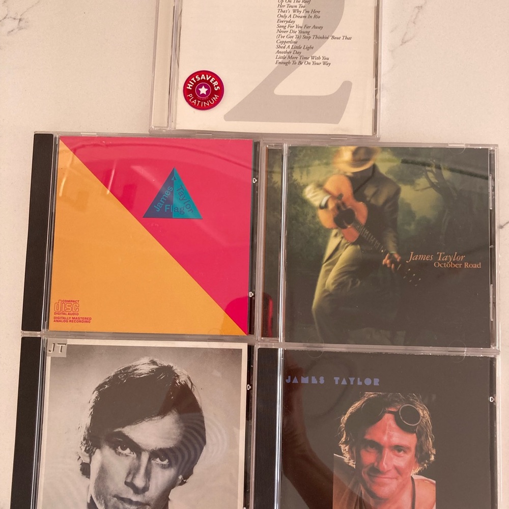 James Taylor CD collection